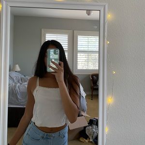 white pacsun tank top